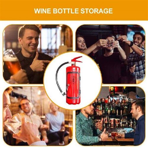 Alcohol storage mini bar Fire Extinguisher Creative Wine