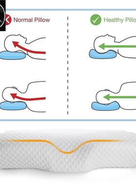 Memory Foam Pillow for Neck Pain Cervical Pillows 记忆棉枕头