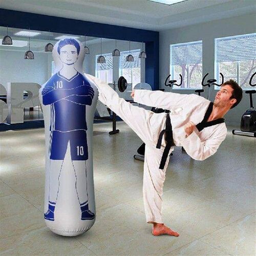 Air Mannequins Free Kick Defender Inflatable Punching Bag