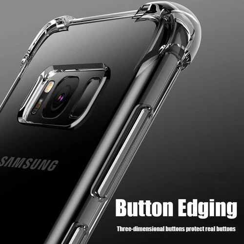 Shockproof Clear Soft Silicone Case For  Galaxy S20 S21 S22