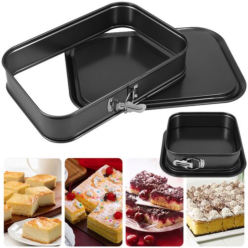 Cheesecake Baking Pan Metal Square/Rectangular Baking Leak