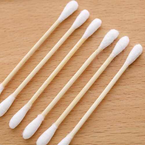 。100Cotton swab direct marketing disposable double head cle
