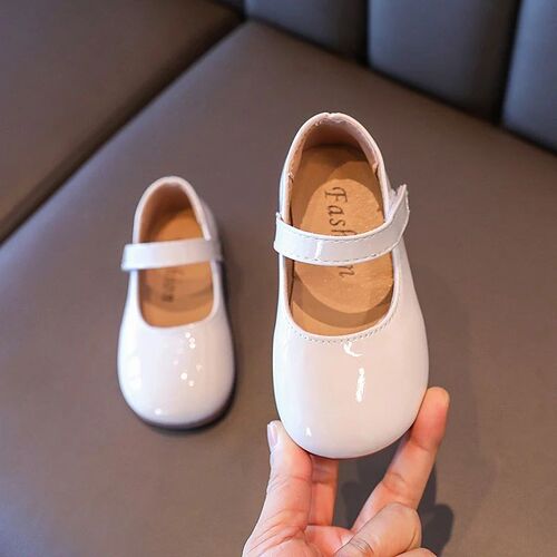Princess Girls Shoes Kids Leather Shoes For Medium Big Girl