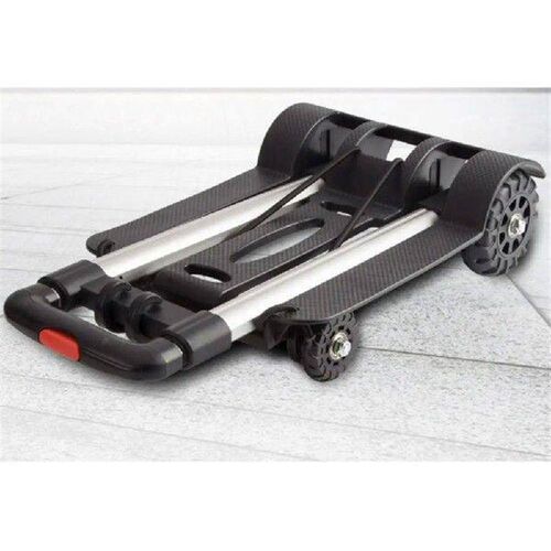 New Aluminum Alloy Plastic Garden Cart Lightweight Black