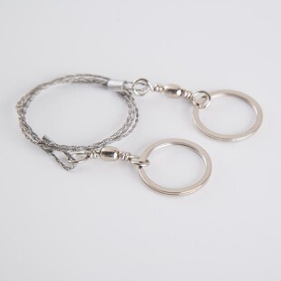 Outdoor Survival Stainless Steel Wire Saw 4Strand Steel Wire