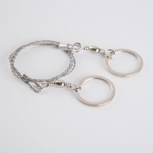 Outdoor Survival Stainless Steel Wire Saw 4Strand Steel Wire