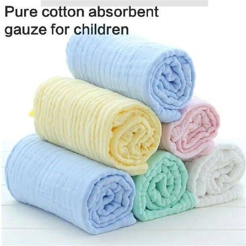 G2AB Soft Cotton Baby Bath Towels Absorbent Cotton Wrap for