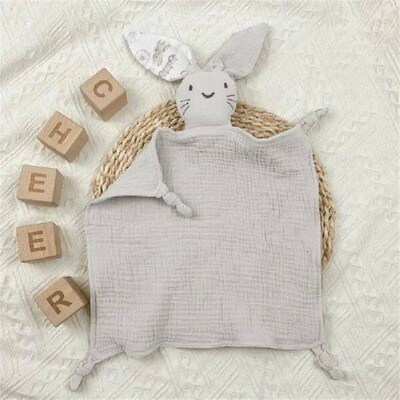 11UC Baby Security Blanket Soothe Appease Towel Soft Cotton