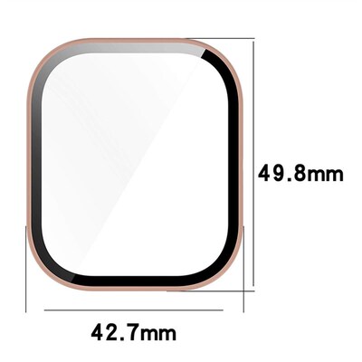 Full Cover Protective Case New PC+Tempered Smart Screen