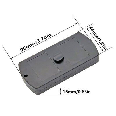 Wireless Remote Bike Alarm Waterproof Anti-Theft Bicycle Mot