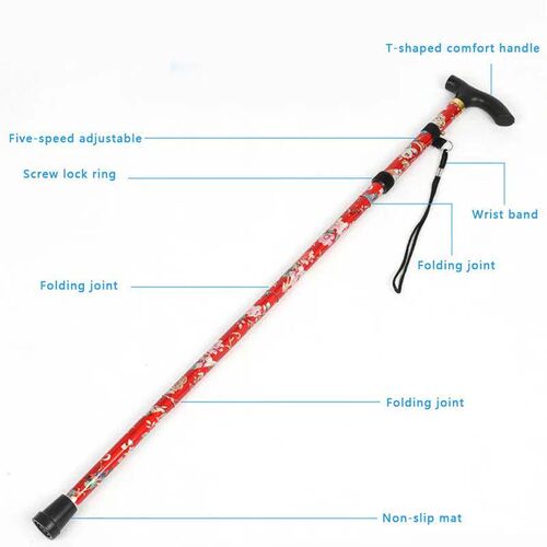Lightweight Foldable Walking s For Elderly Women Men Telesco