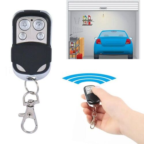 433MHz Remote Control 4CH Car Key Garage Door Gate Opener Du