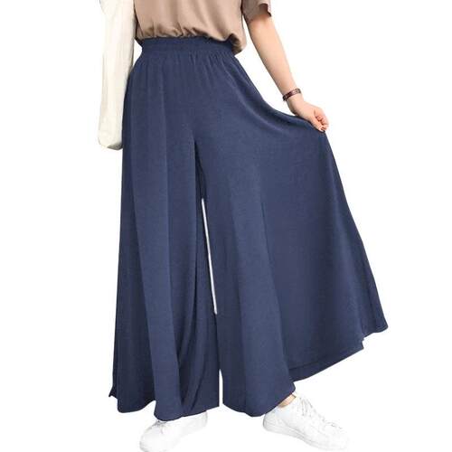 S-5XL women skirt pants plus size ladies loose pant dress 女