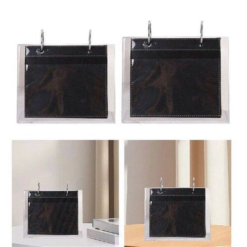Tabletop L Shape Acrylic Pictures Sign Holder Signs Stand