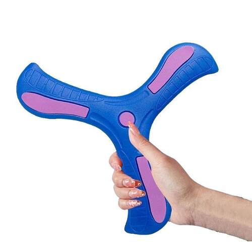 Boomerang Three-Leaf Boomerang Soft Gel Childrens Frisbee,