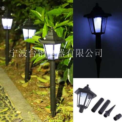 Solar Courtyard Hexagonal Lamp Hexagonal Palace Floor Lamp S