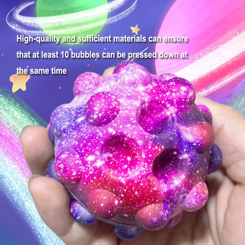 Stylish 3D Pop Pinch Ball Silicone Push It Bubble Balls Anti