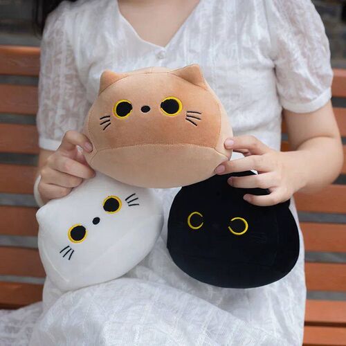 Cuddly Kitten Plushie Toy Soft Round Animal Balls Lovely Dol