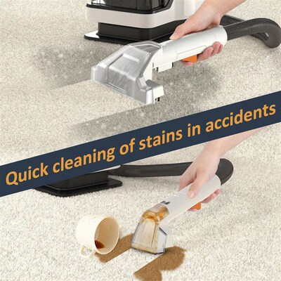 Handheld Carpet Pet Cleaner Powerful 450W 11KPa Powerful Vac