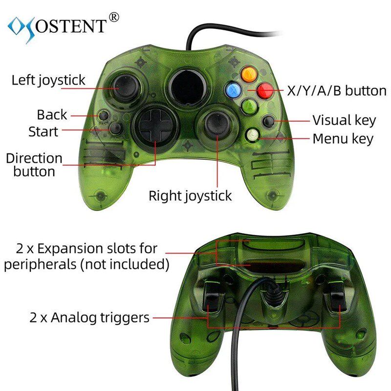 Wired Game Controller for Xbox Old Generation Wired Gamepad - 实物图
