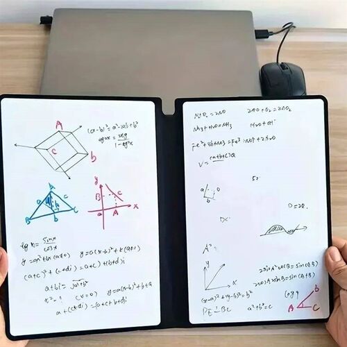 A5 Reusable Whiteboard Notebook Set With Whiteboard Pen Eras