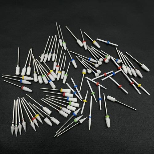 1pcs Ceramic Nail Drill Bits Rotary Cutter Clean Apparatus f