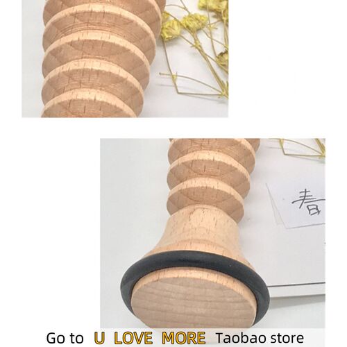 Wood Foot Massage Roller for Plantar Fasciitis Relief Deep