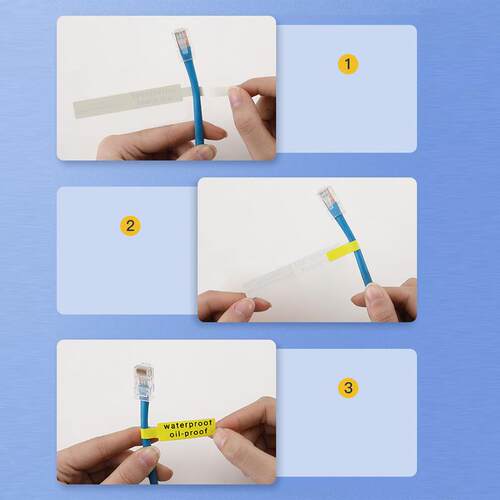 Niimbot D11 D110 D101 Self Adhesive Cable ers Waterproof Ide