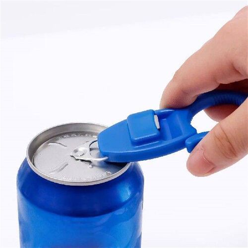 3 in 1 Multifunction Beer Can Opener Plastic Keychain