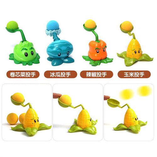 Genuine Plants vs. Zombies Blind Box Toys suit Pea Shooter