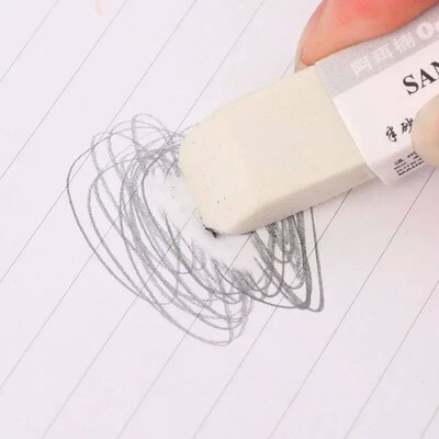 5-1Ps Ink Erasers for Ballpoint Pen Gel Pen Penil Matte Eras