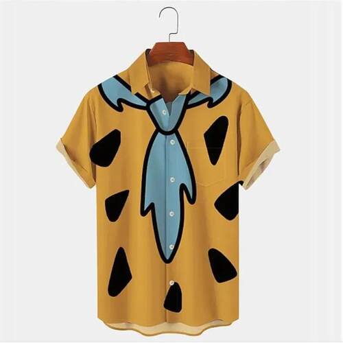 Mens Hawaiian Shirts For Men Short Sleeve 3D Printed Shirt
