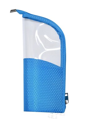 Makeup Bag Brush Holder Pencil Case Zipper Closure Stand-up