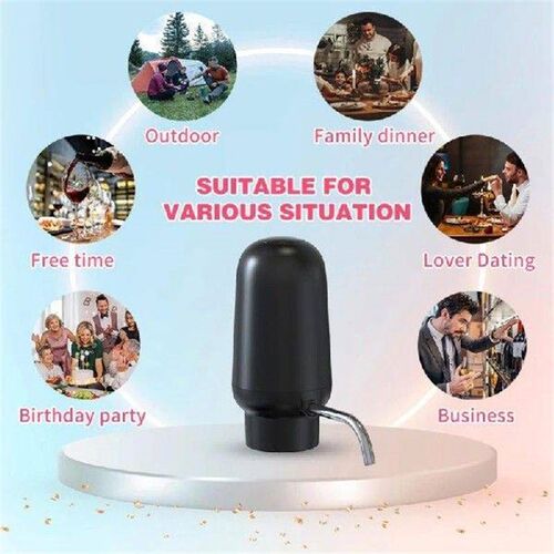 Wine Decanter Electric Wine Pourer ABS Material Wine Tools