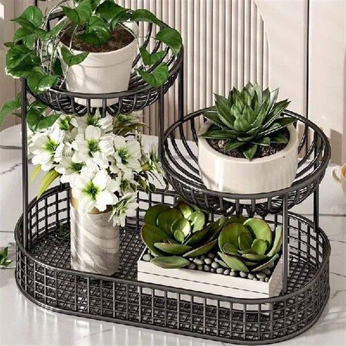 Flower Rack Indoor Living Room Countertop Multi-layer Pot