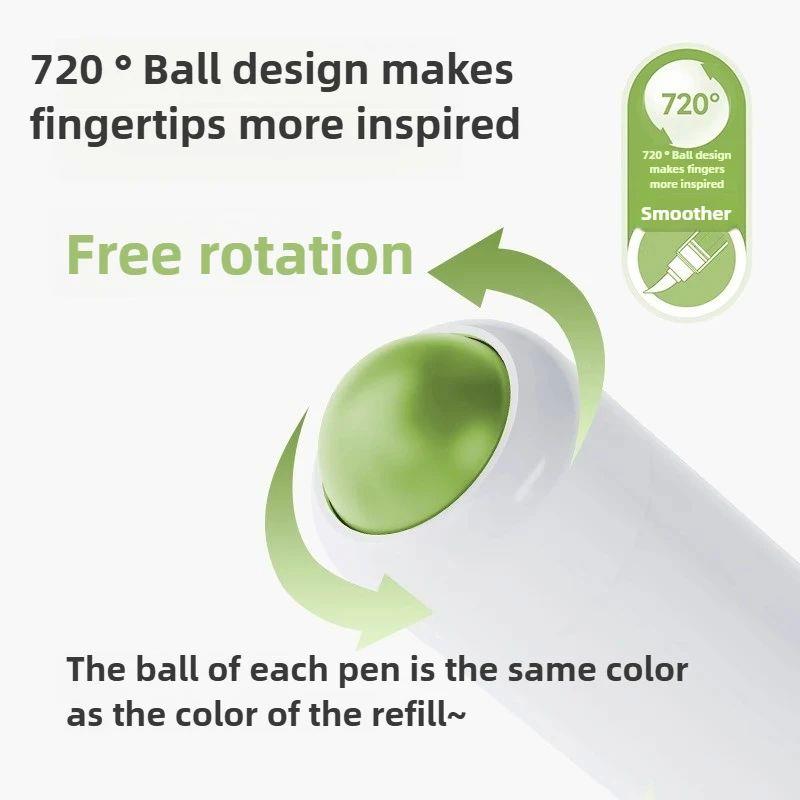 LANGUO 240/9 Colors Acrylic Color Markers Direct Liquid Pain图片
