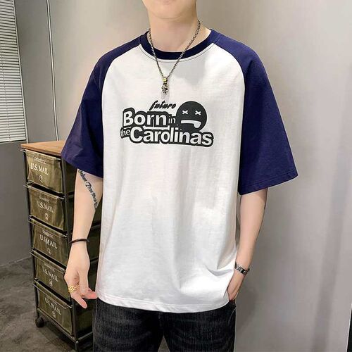 Ice Cool Cotton ort-sleeve T-irt s Summer Faionable Bran Lo
