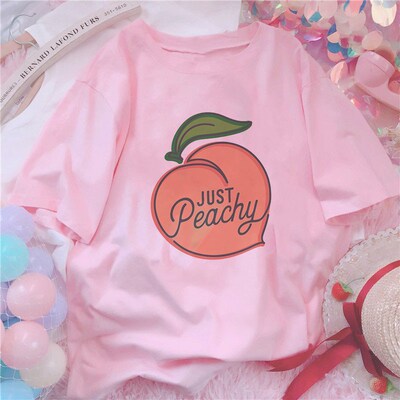 Strawberry Milk Kawaii Cartoon Sweet Girls Pink Graphic Summ
