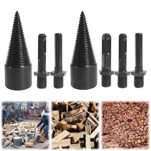 32mm Firewood Splitter Driller Square/Round/Hex Shank