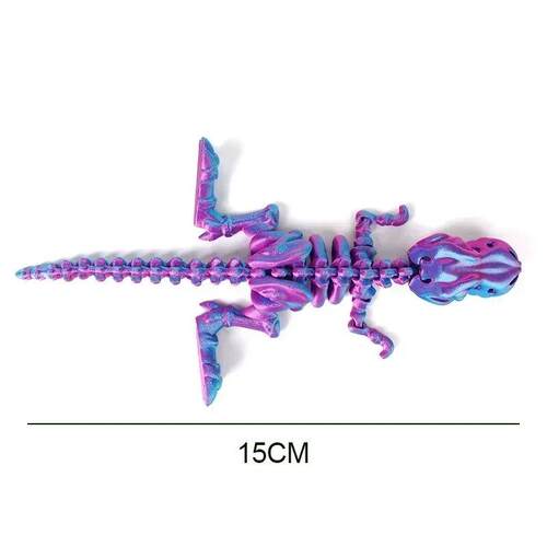 3D Printed Dragon Set Crafts Model Decoration Fidget Toy Rot