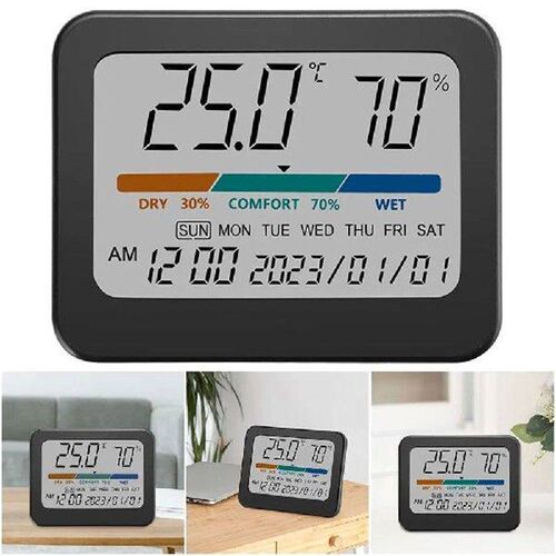 Temperature Humidity Meter Colorful Digital Thermometer