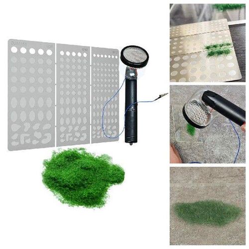 Fing Fing Machine, Portable Static Grass for Fairy
