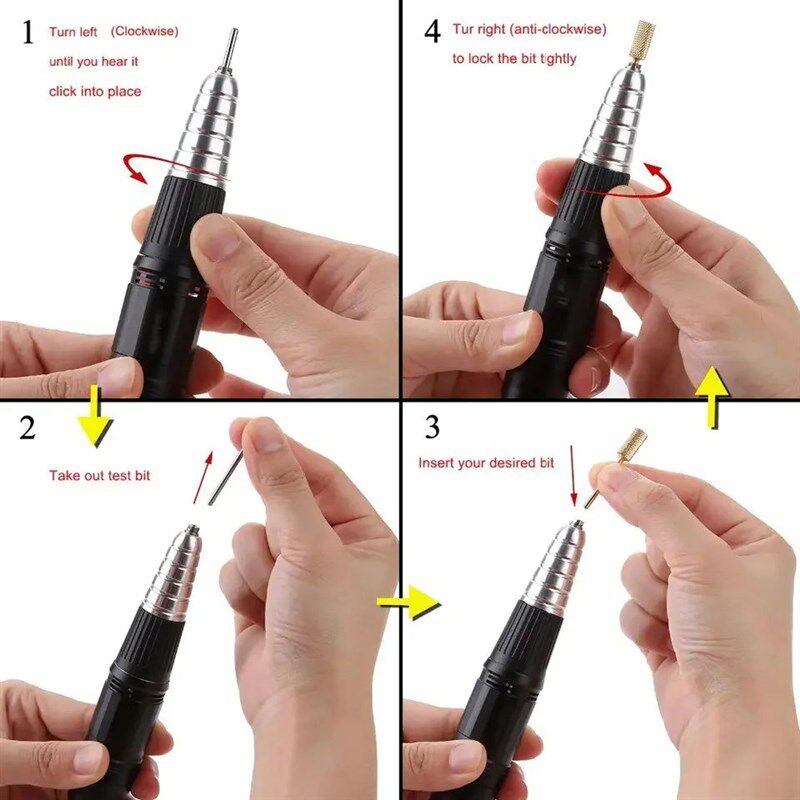 35000RPM Electric Handpiece for Up200 Nail Drill Machine Pro