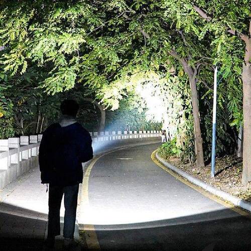 6 LEDs Emergency Flalight Portable Fla Light Torch USB