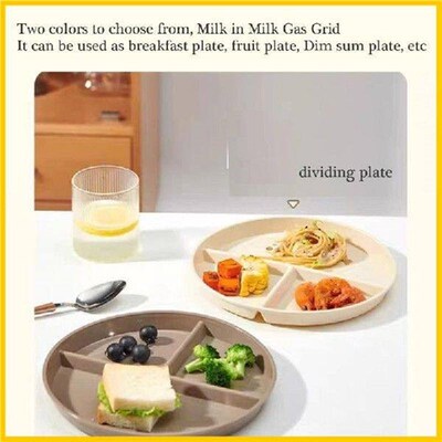 H55A 22cm Microwave Safe Plate Fruit Salad Serving Tray
