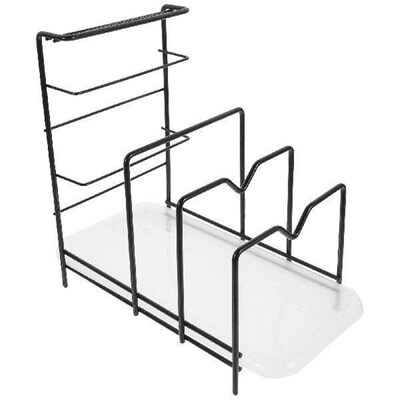 Chopping Board Pot Lid Rack Storage ganizer for Corner