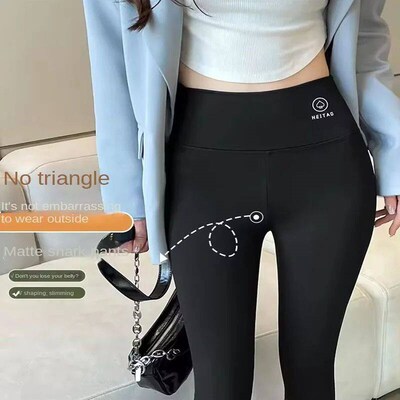 1PC High-waisted Yoga leggings Athletic tights Warm womens