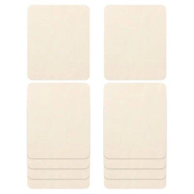 A76X-Pottery Rim Smoothing Chamois Cloth - Pre Cut Soft