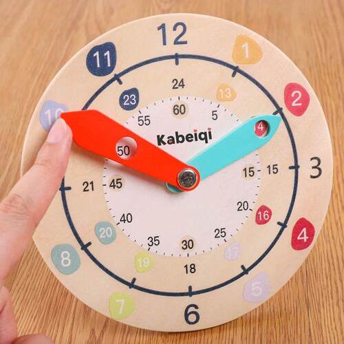 Children learn clock teaching AIDS Learn to understand clock