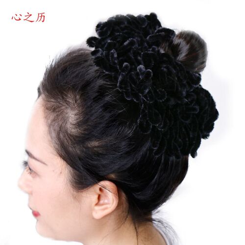 Golden velvet yarn, hair rope, hair loop for women发绳发圈